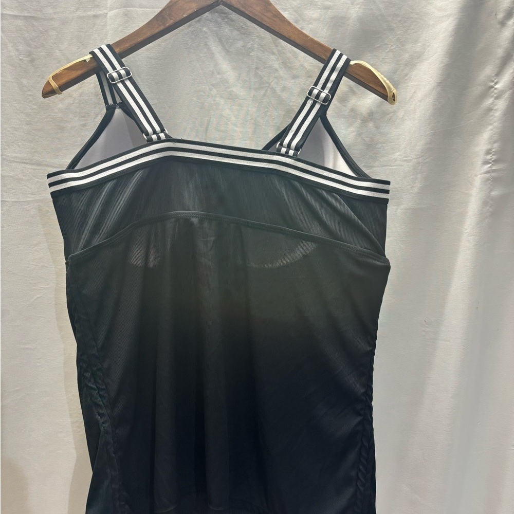 Free Country Black Swim Top - Picture 4 of 7